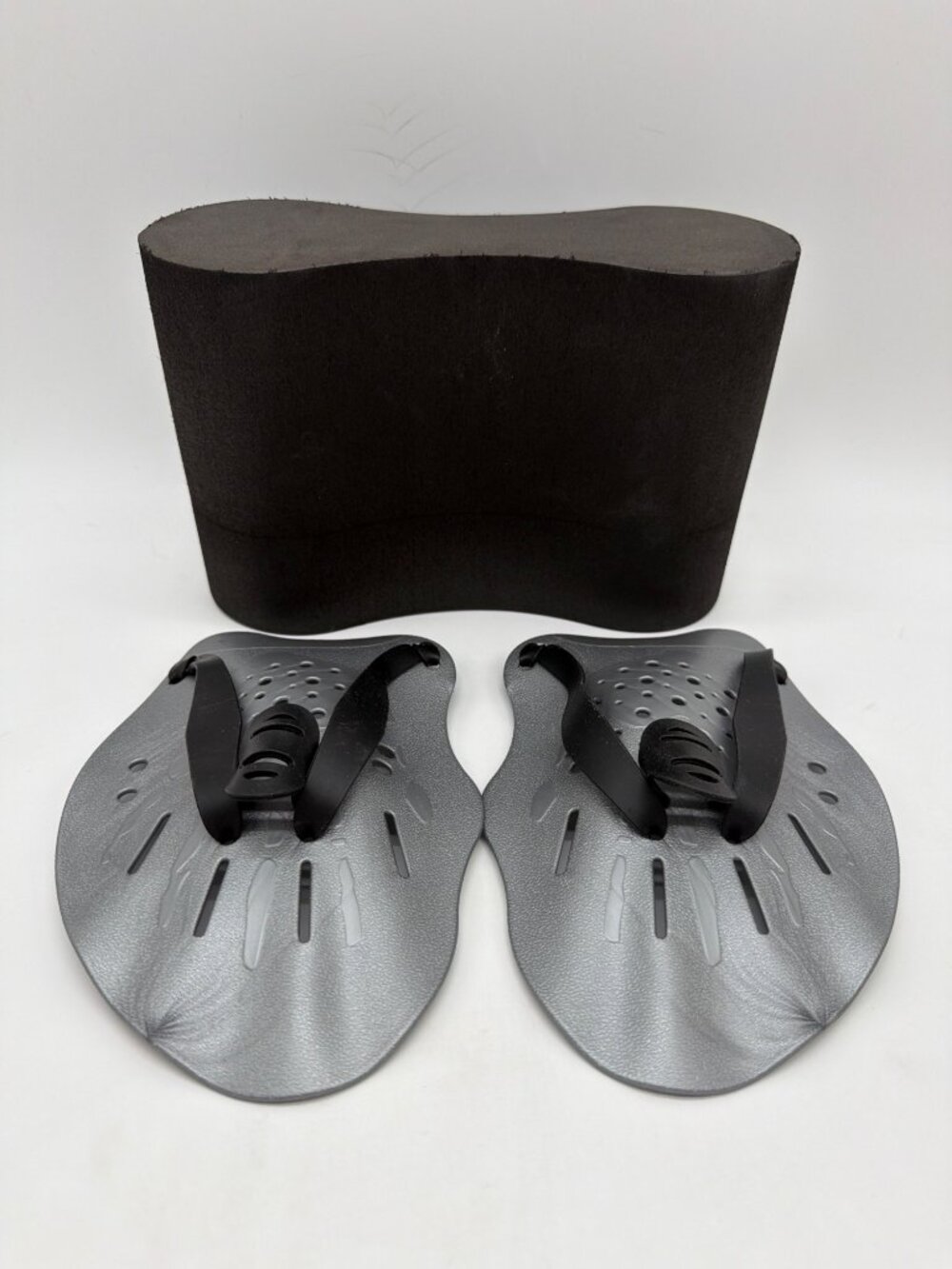 Motionchic 3-Piece Swim Training Equipment Kit For Adults Gray/Black